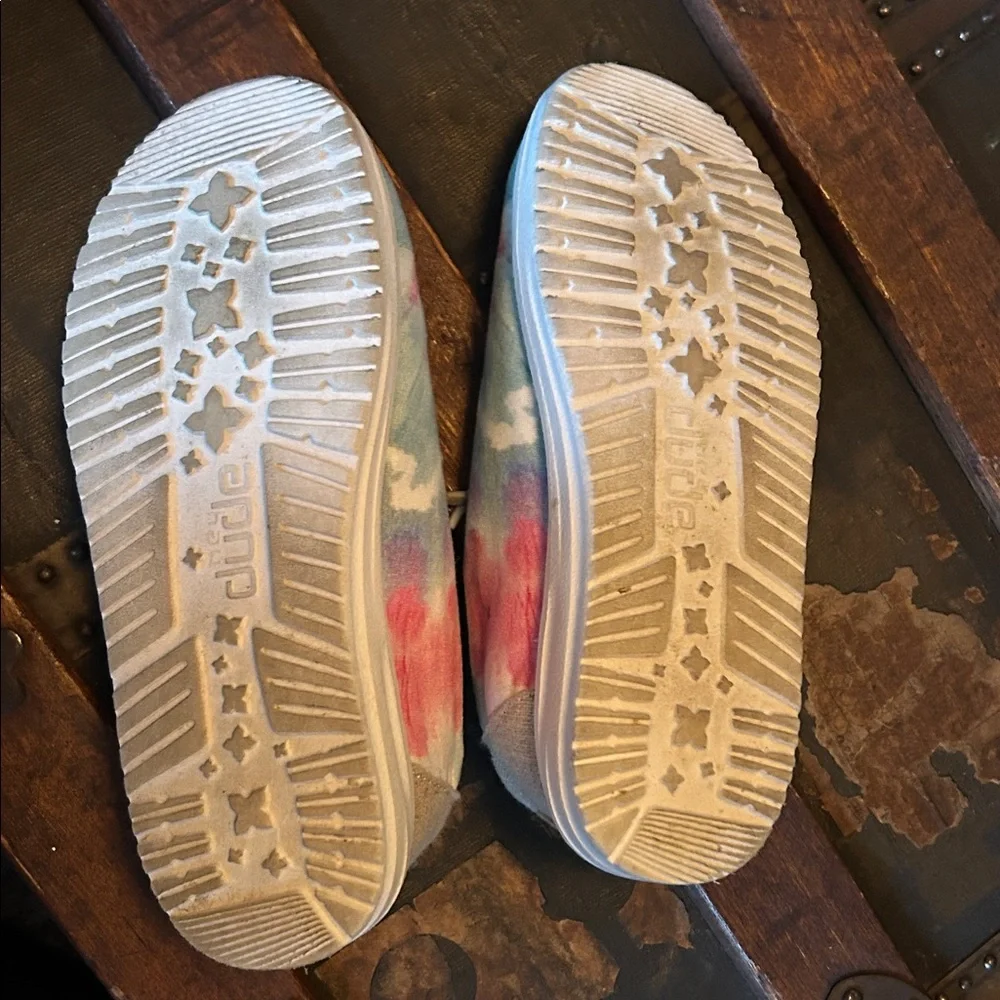 Hey Dude Kids Tie-Dye Moccasins